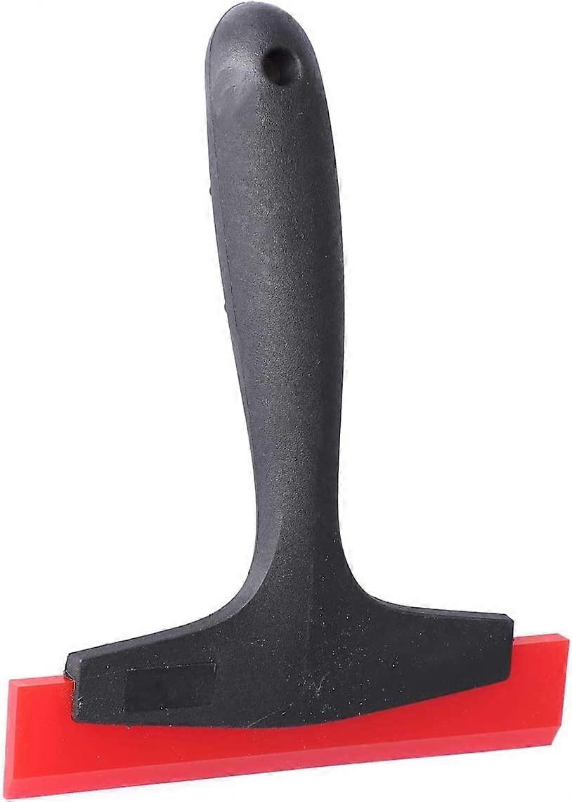 Window squeegee for cleaning bathroom windows