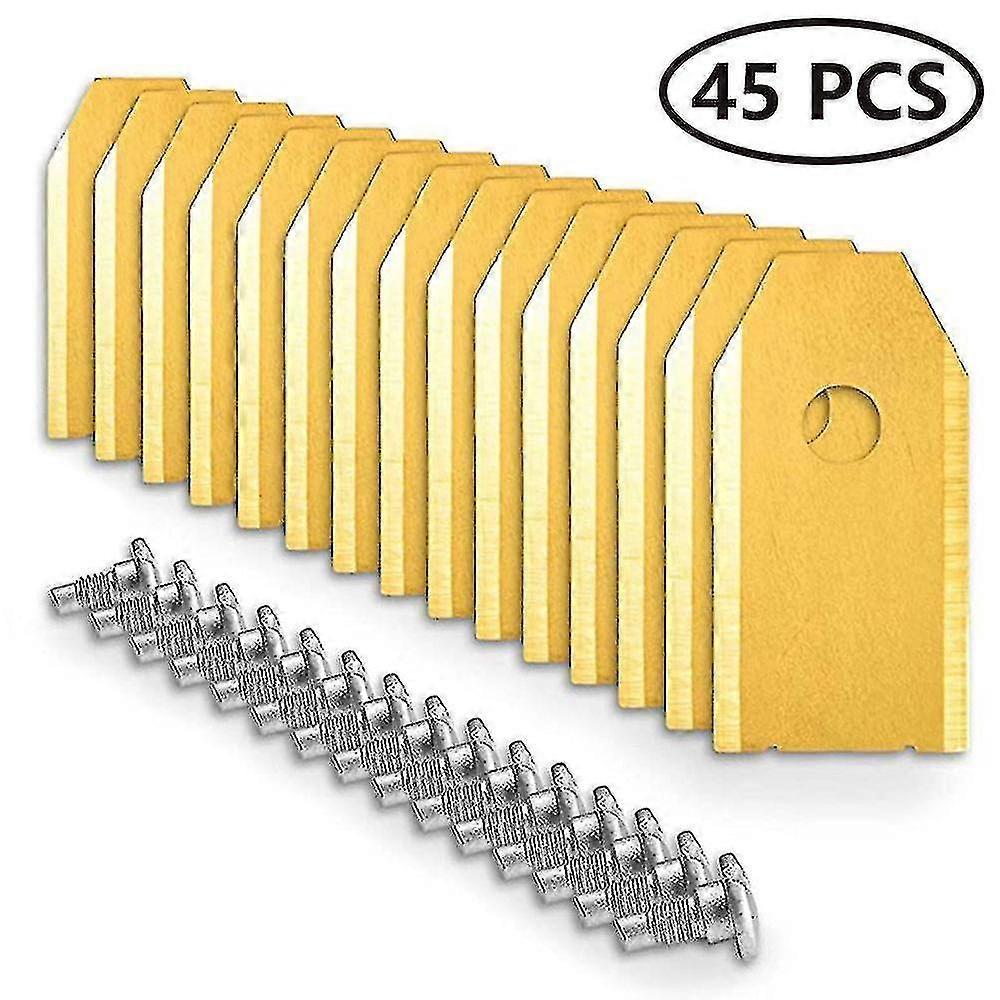 45 x Replacement Robotic Mower Blades