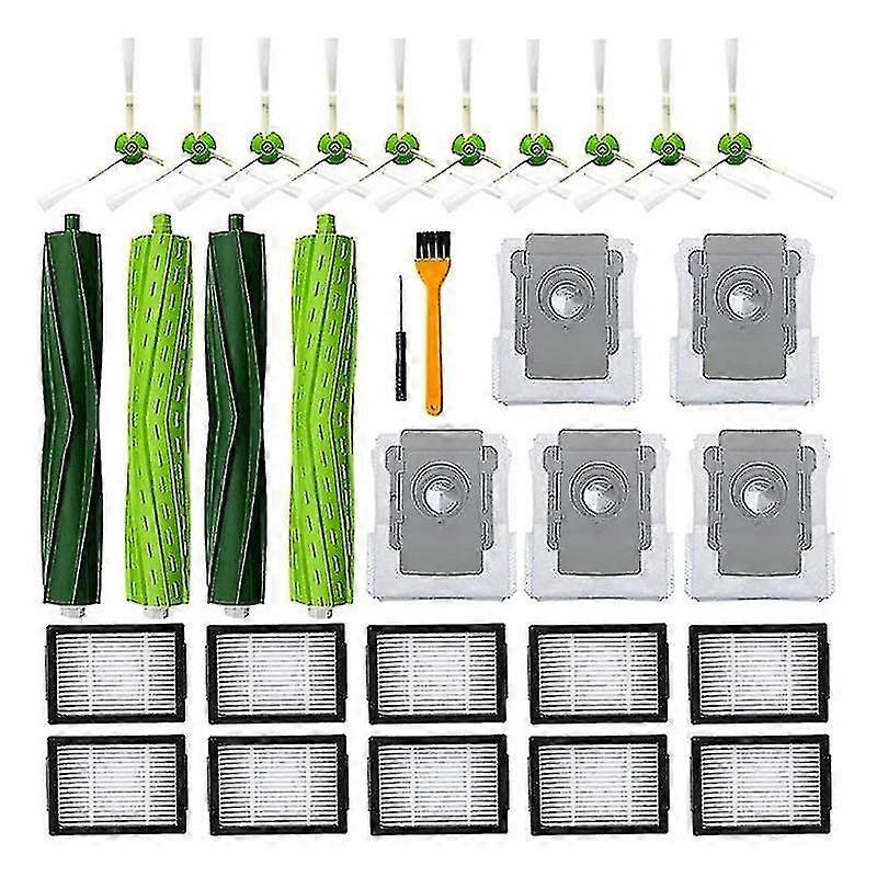 For iRobot Roomba I3, I3+, Robot Vacuum Main Side Brush Hepa Filter