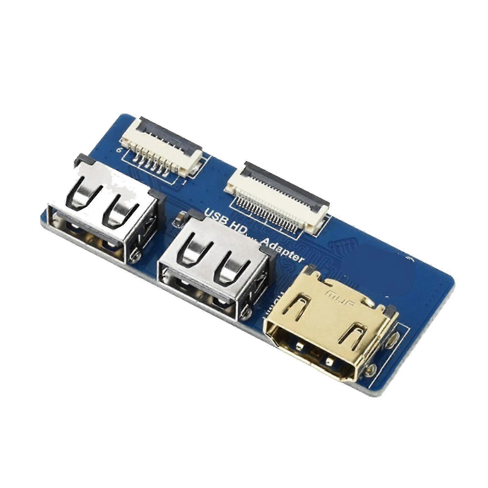 For Waveshare Usb Hdmi-compatible Adapter For Cm4-io-base Only Expansion Board