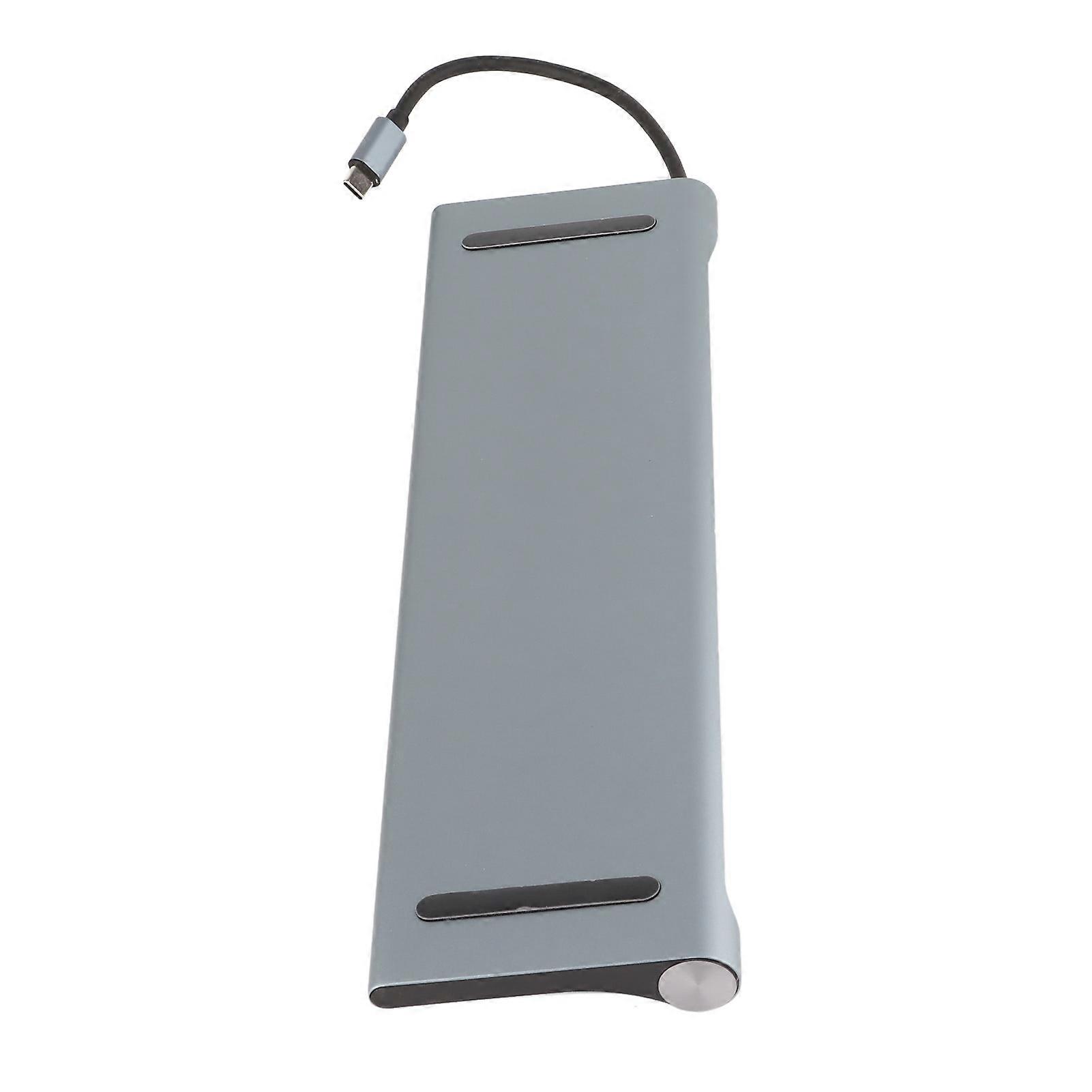 Docking Station High Definition Visual Effect High Resolution Type C 11 in 1 Multifunctional Expansion Dock for Laptops