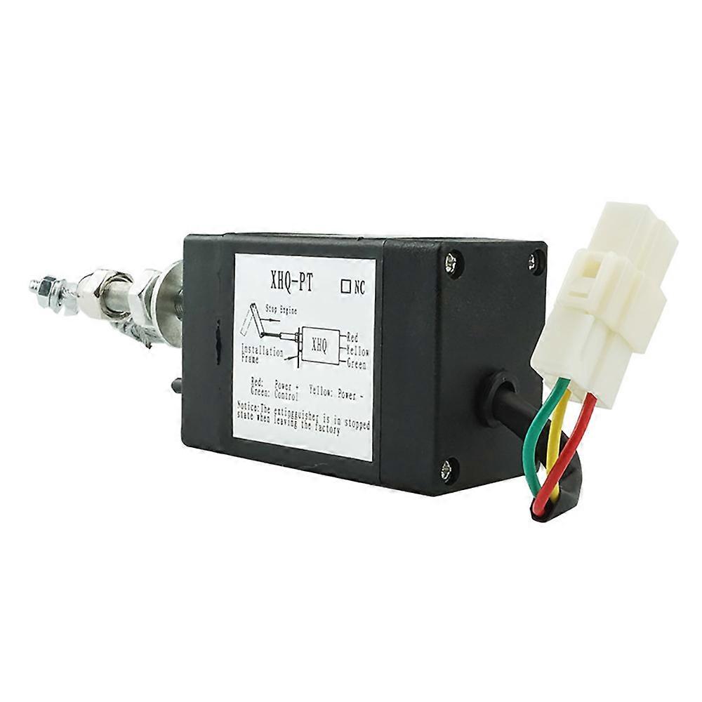 -PT Off Pull Type Engine Accessory Stop Solenoid(12V Normally Open)