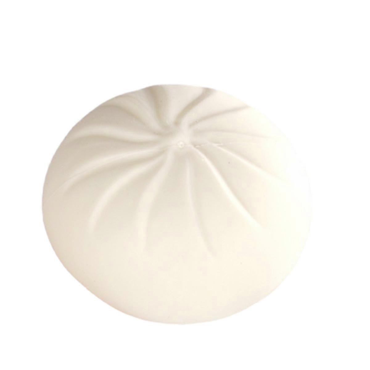 1 pcs Simulation Steamed Stuffed Bun Relieve Stress Slow Rising Buns Simulation Decompression ToySteamed Stuffed Bun