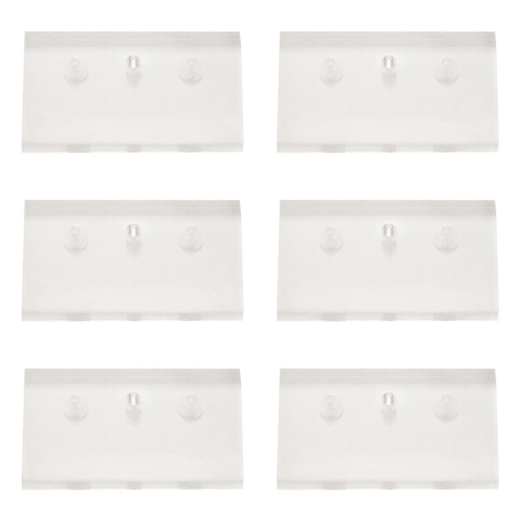 6xゴーストハンガースケートボードウォールマウントデッキディスプレイラグジュアリースケートボード収納ホルダーラック