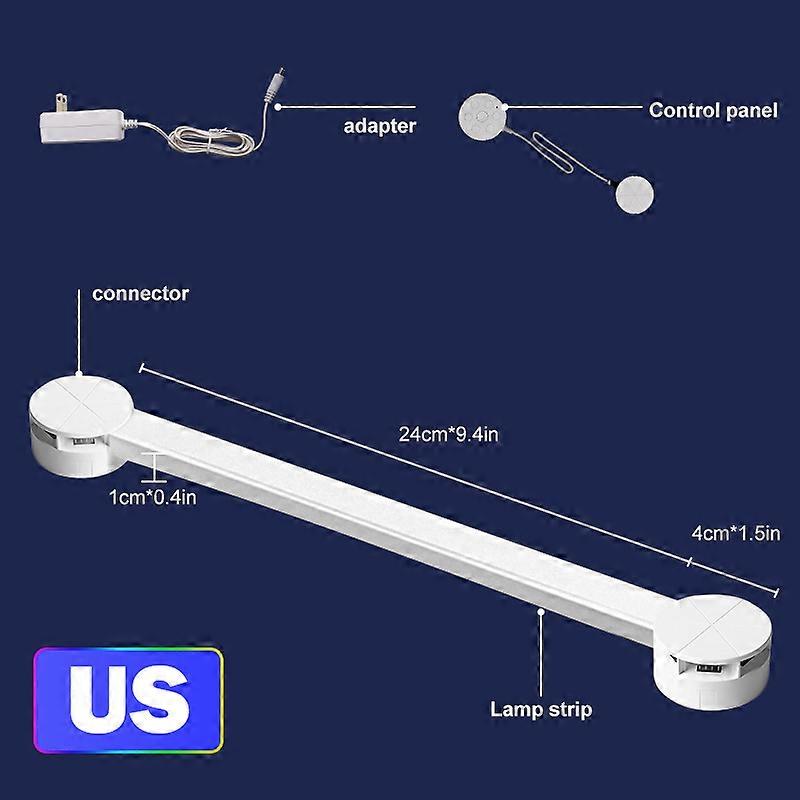 مصباح حائط ذكي RGB LED جدار متعدد الألوان وحدات الموسيقى الإيقاع أضواء الألعاب DIY الجو مصباح ليلي لغرفة النوم ديكور غرفة الألعاب