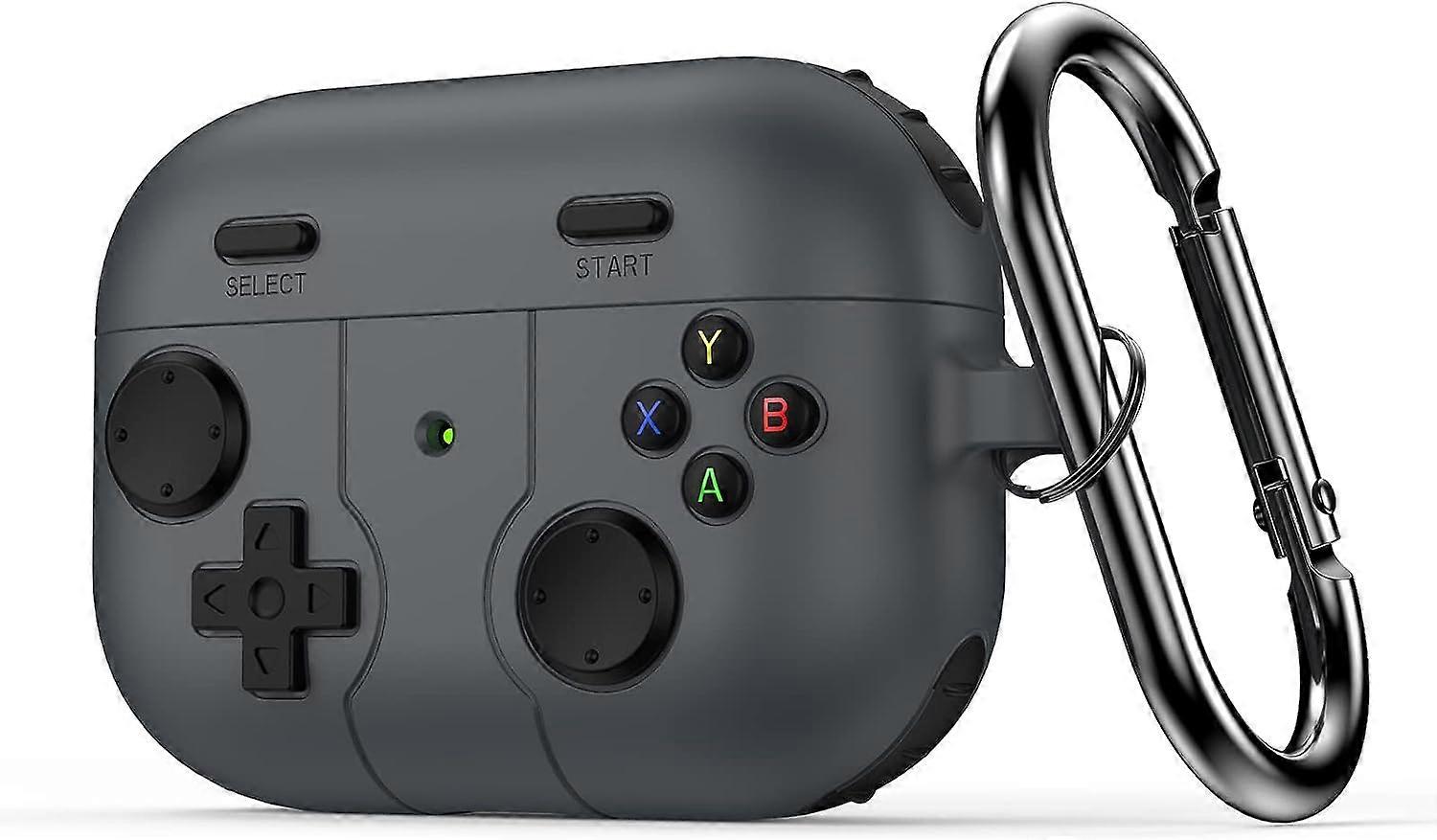 Baicccf Airpods 3 Case Cover Gamepad Design for Airpod 3 Case with Keychain Silicone Protective Case