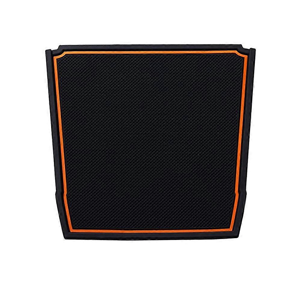 Dashboard Mats for - Crosstrek/ 2018-2022 Forester 2019-2022 Accessories Center Console Liner Mats (Orange)