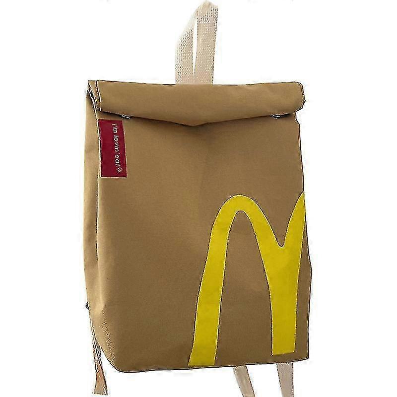 2024 McDonalds printed pattern backpack travel bag