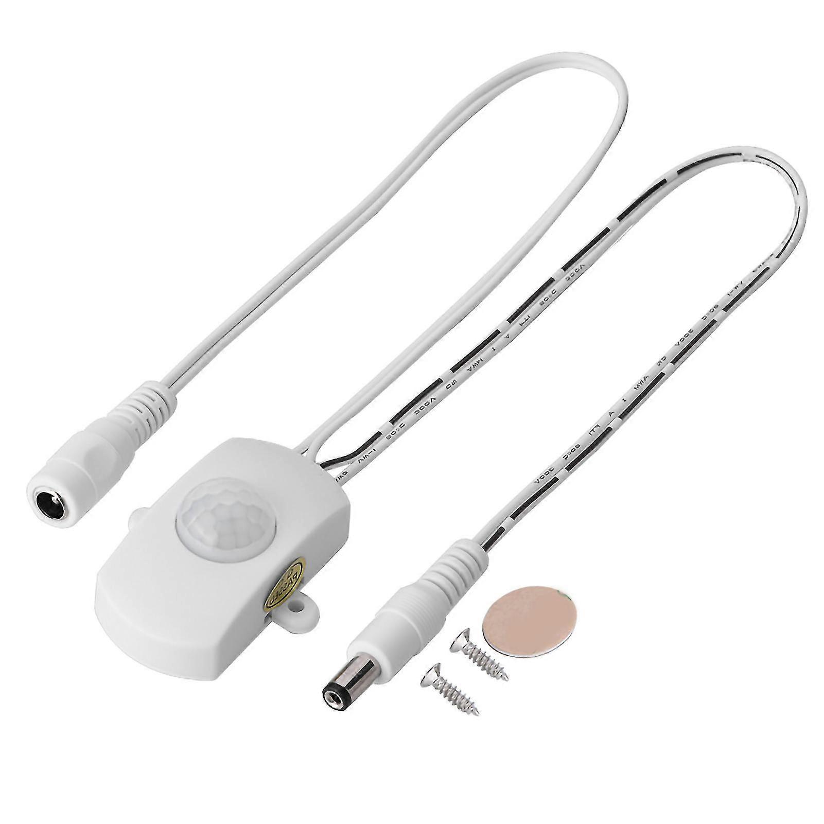 5a Dc 624v Mini Pir Infrared Motion Sensor Detector Switch Led Strip Automatic Switch White