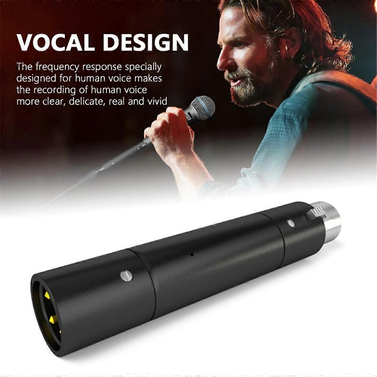 MINI Dynamic Microphone Preamp Gain Single Channel Activator Increase Omnidirectivity for Dynamic Microphone