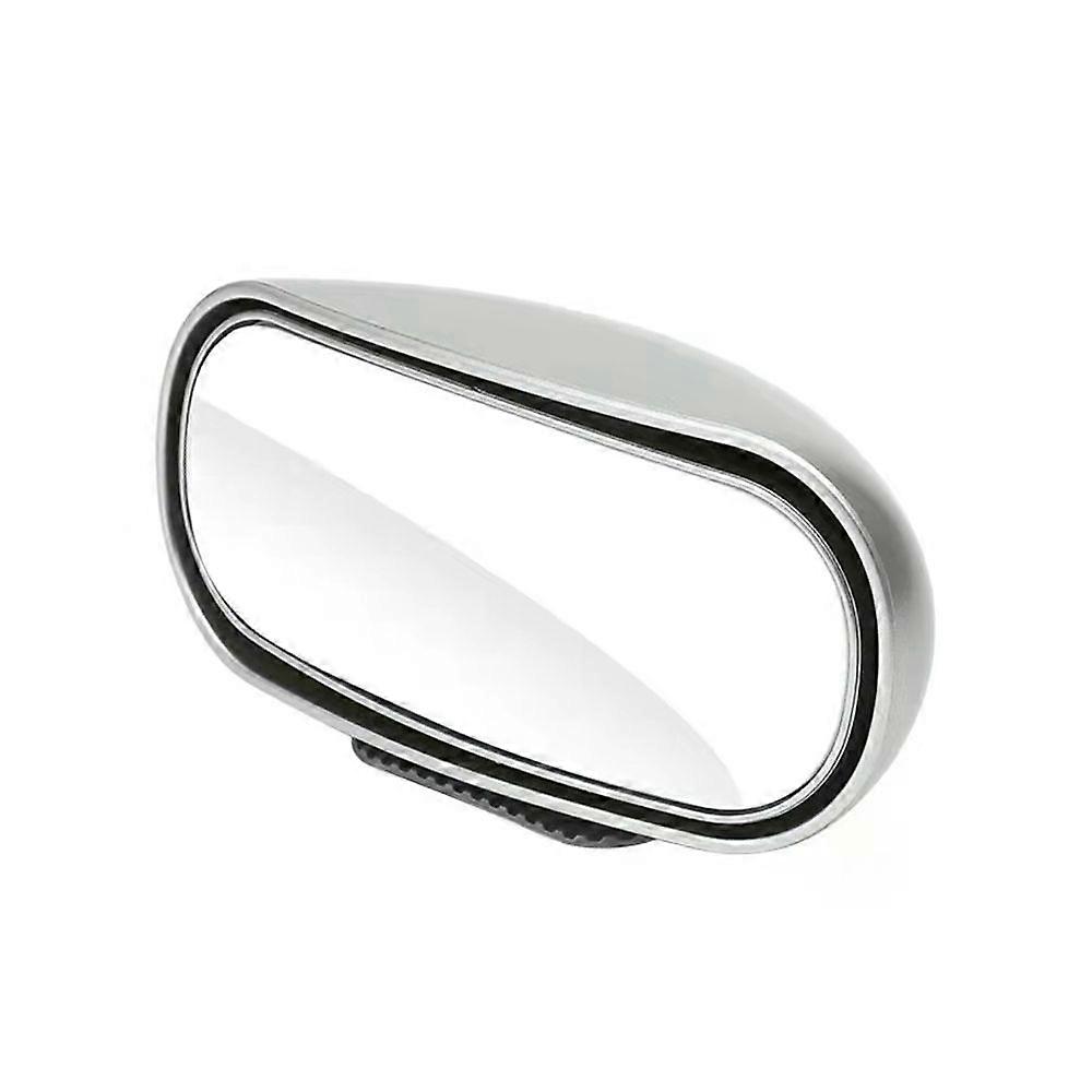 Blind Spot Mirror 360-Degree Rotation Universal Self-Adhesive Convex Mirror HD Glass Rearview Parking Auxiliary Car Accessories