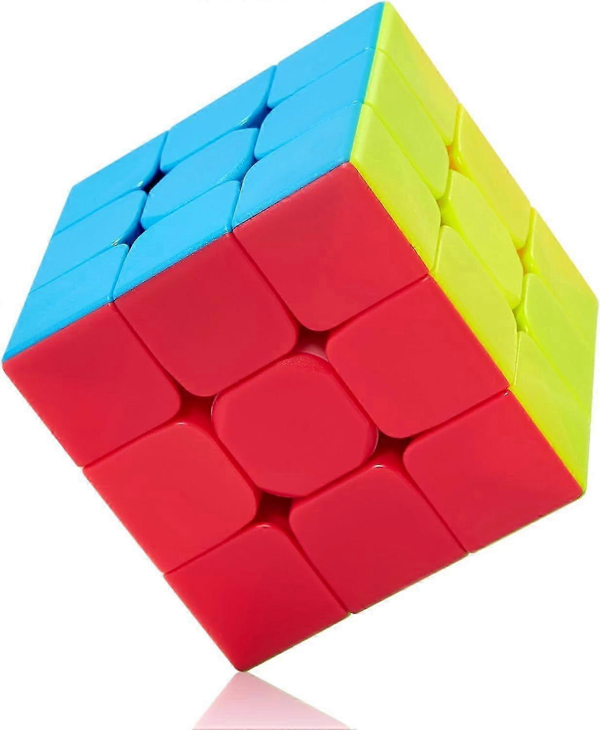 Speed Cube Fast Cube - Fast Smooth Turning Solid Durable Stickerless Frosted, Best Puzzle Magic Cube Toy - Turns Quicker Than Original For Kids Gift