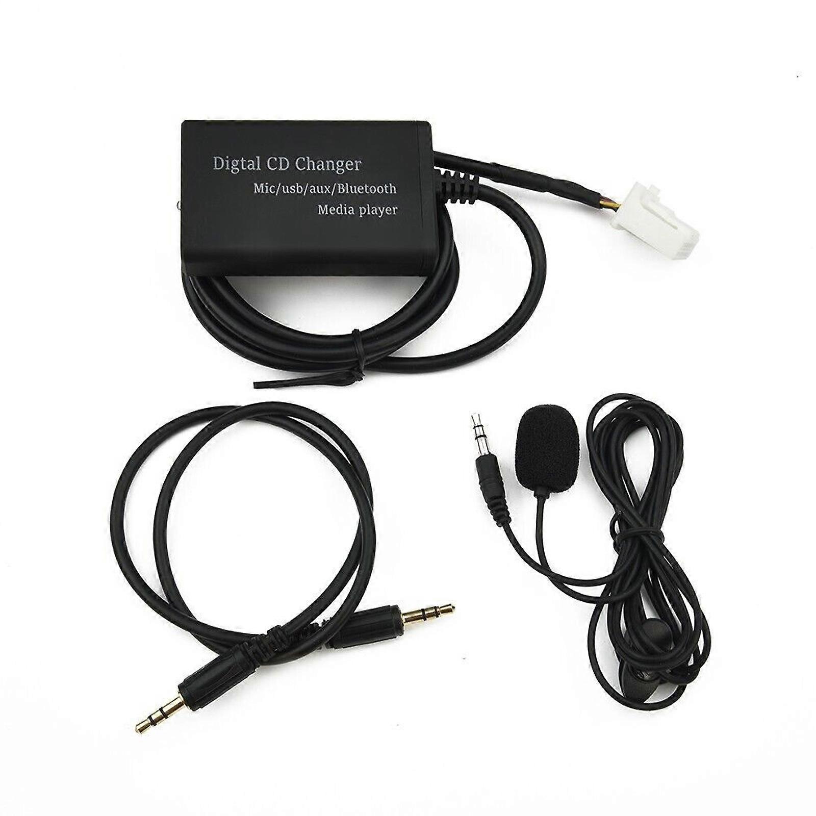 BluetoothキットハンズフリーステレオAUXアダプターインターフェーストヨタ用レクサスナビfq