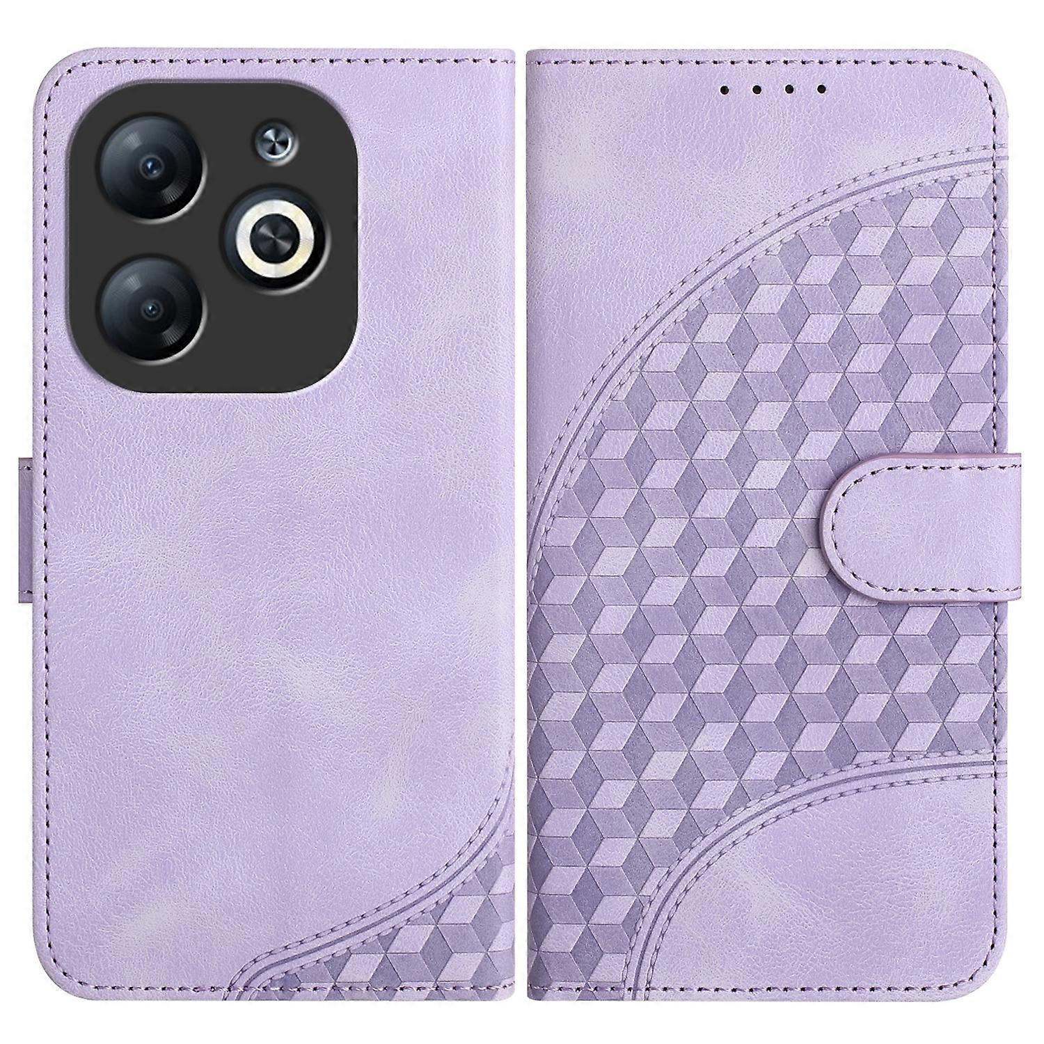 Elephant Embossed PU Case For Infinix Smart 8