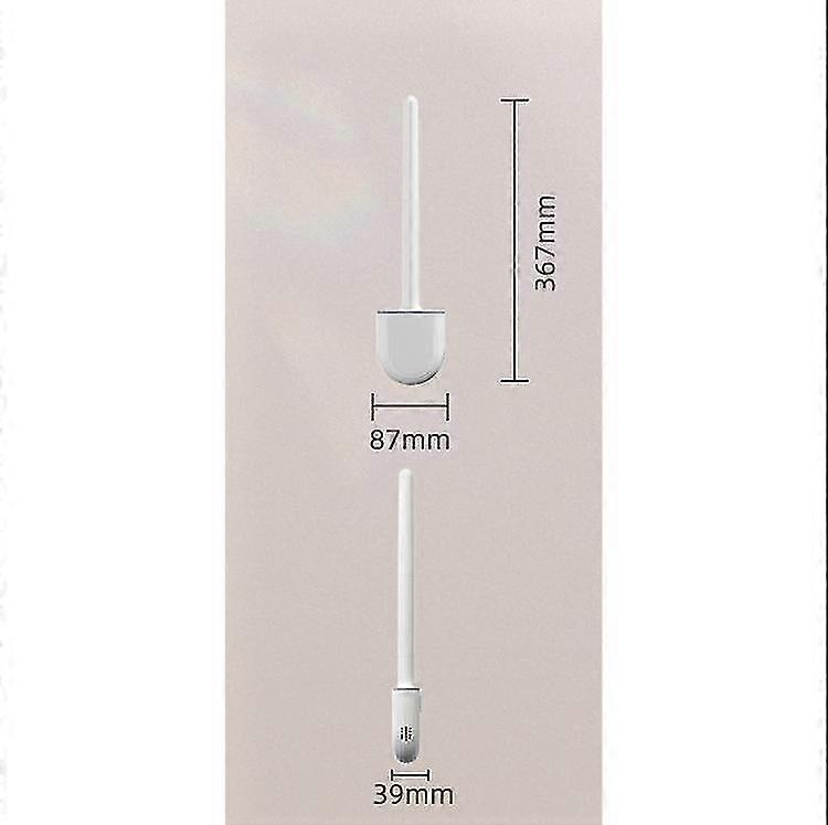 Mini Silicone Toilet Brush (midnight Green)