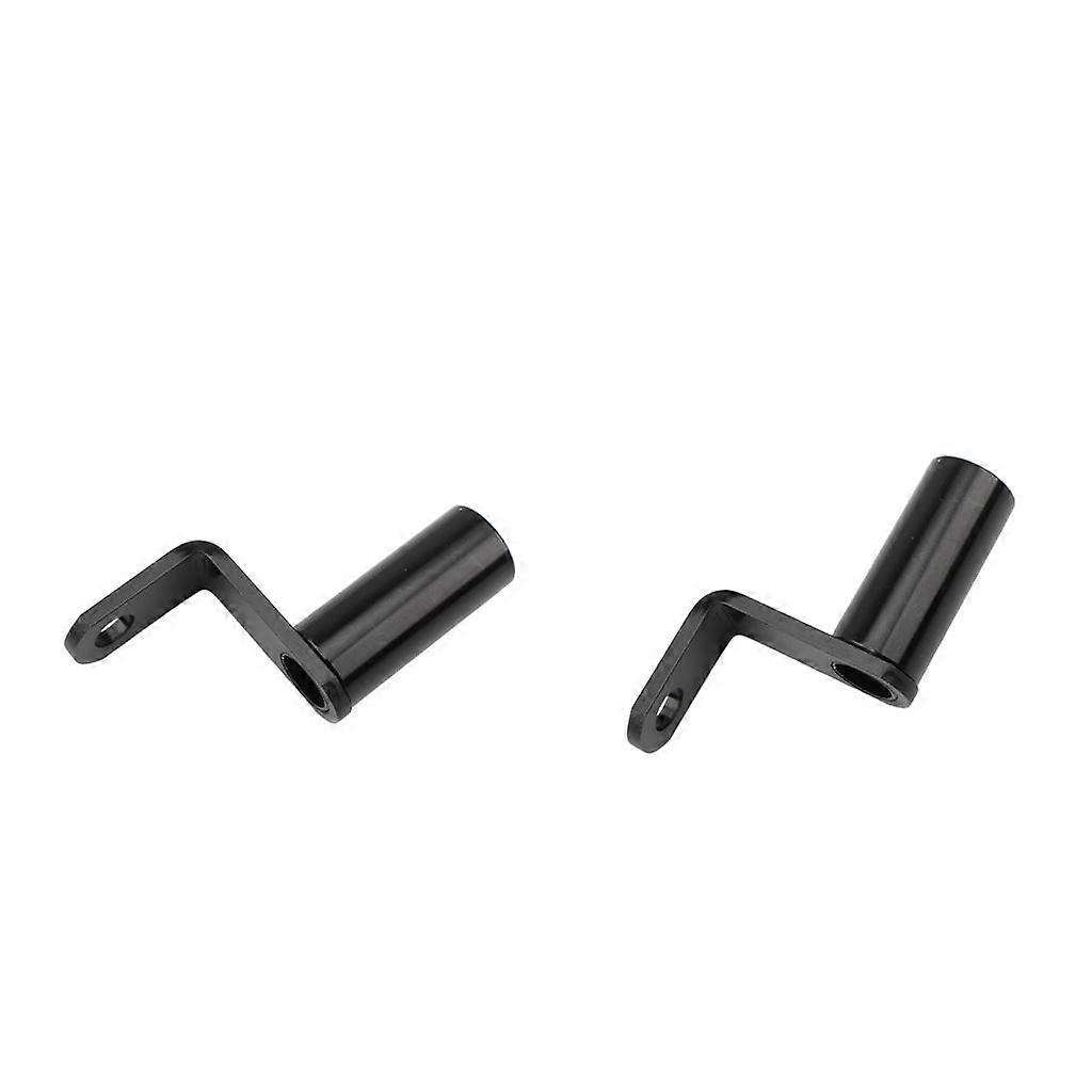 2x Motorcycle Handlebars Rear View Extender Mount