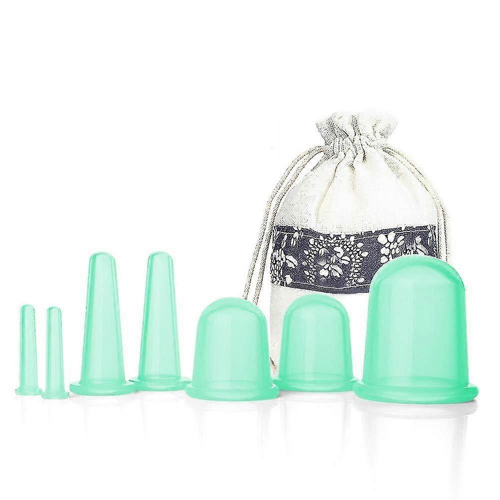 Vacuum Massager 7pcs Silicone Cupping, Vacuum Cup