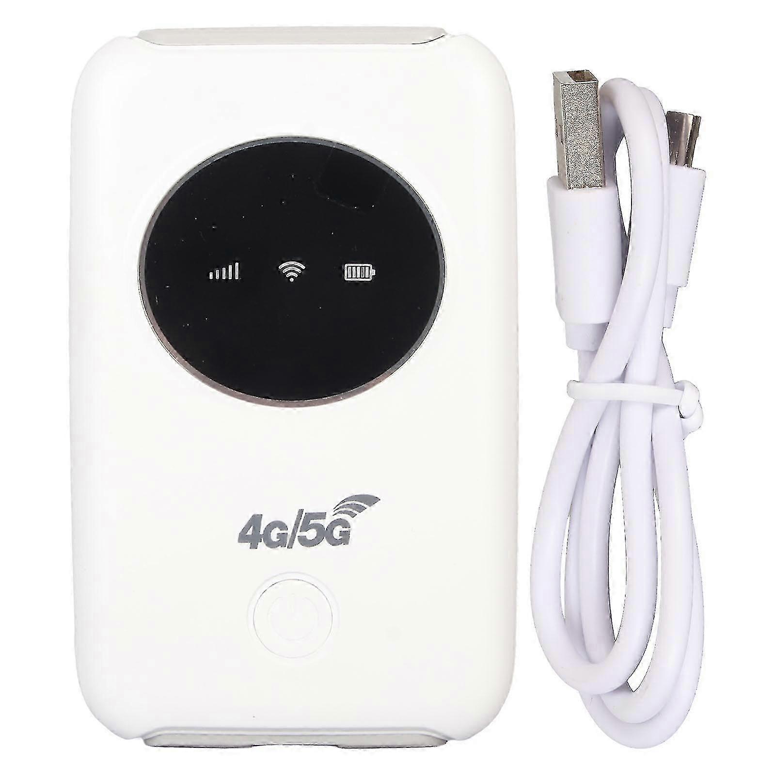 Modem WiFi USB 4G LTE 300Mbps Sbloccato 5G WiFi Slot per scheda SIM Integrato in 3200MAh Router WiFi portatile wireless