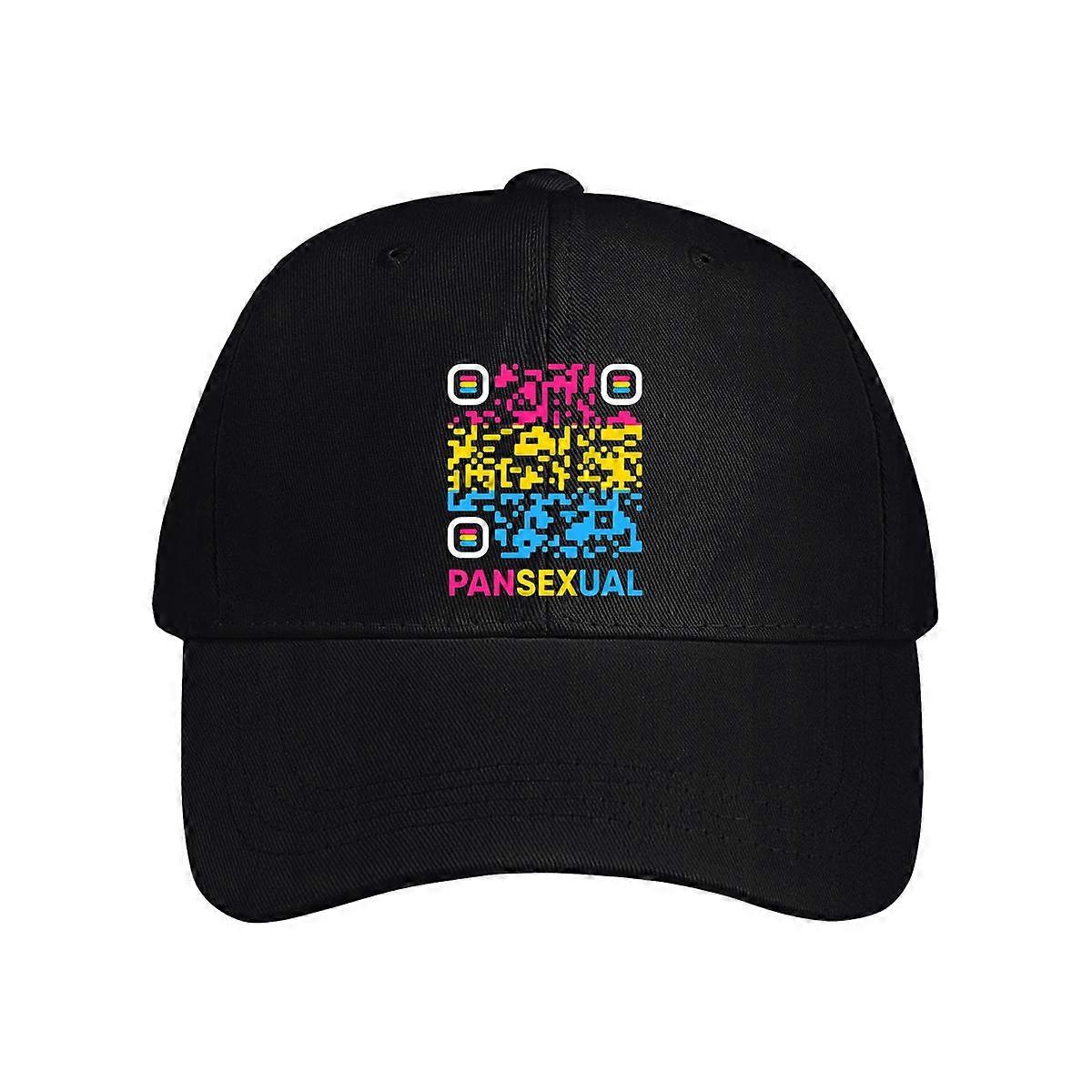 Pansexual Qr Code Baseball Cap