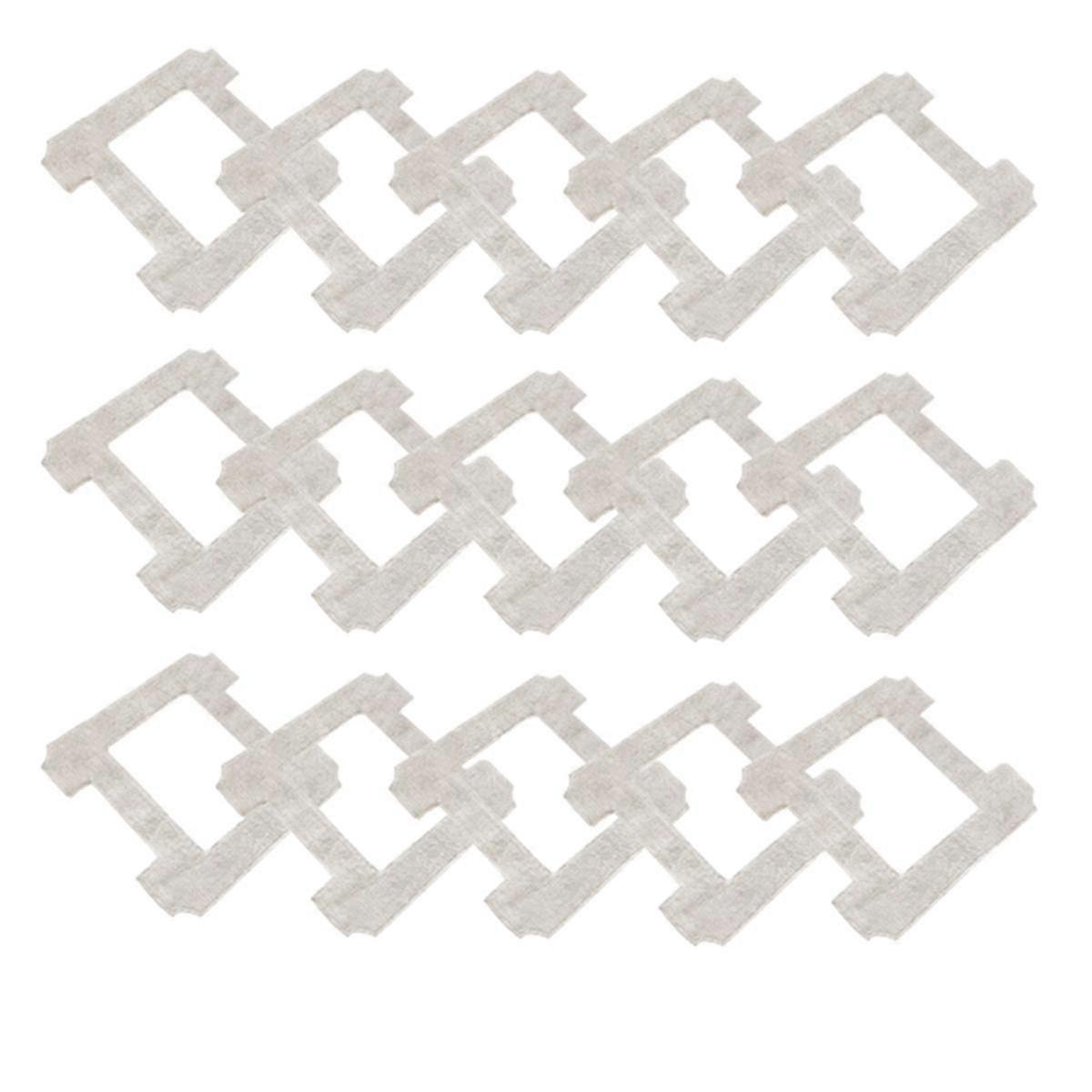 15 Pcs for WINBOT W1 W1 Pro Window Cleaning Robot Cleanable and Reusable Microfiber Cloths