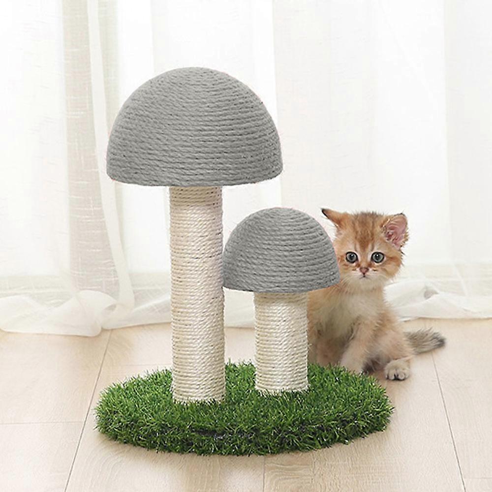 Mushrooms Scratch Board Cat Scratching Post Shelf Wall-Mounted Cat Tree Sisal Kitten Scratch Board Toy