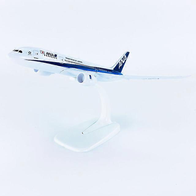 18cm Diecast 1:400 Scale Alloy Aircraft Model ANA Airways B787-8 Model Collection Souvenir Ornaments Display Toys