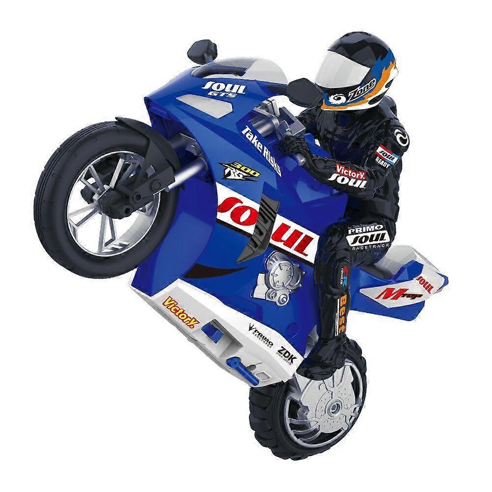 HC-802 RC Motorcycle Self-Balancing 6 Axis Stunt Racing Motorcycle Model Toy Car Plastic RTR High Speed 20km/h 360 Degree Drift