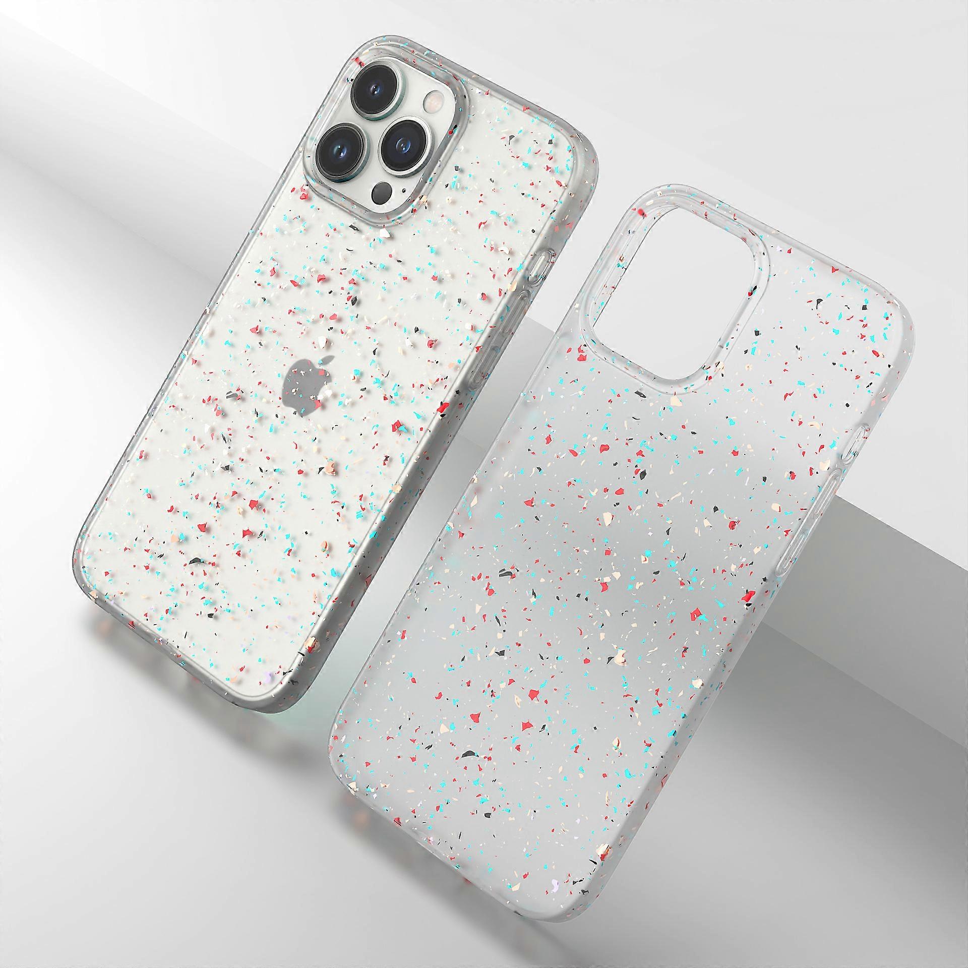 For iphone 14 pro phone case Apple translucent graffiti protective shell