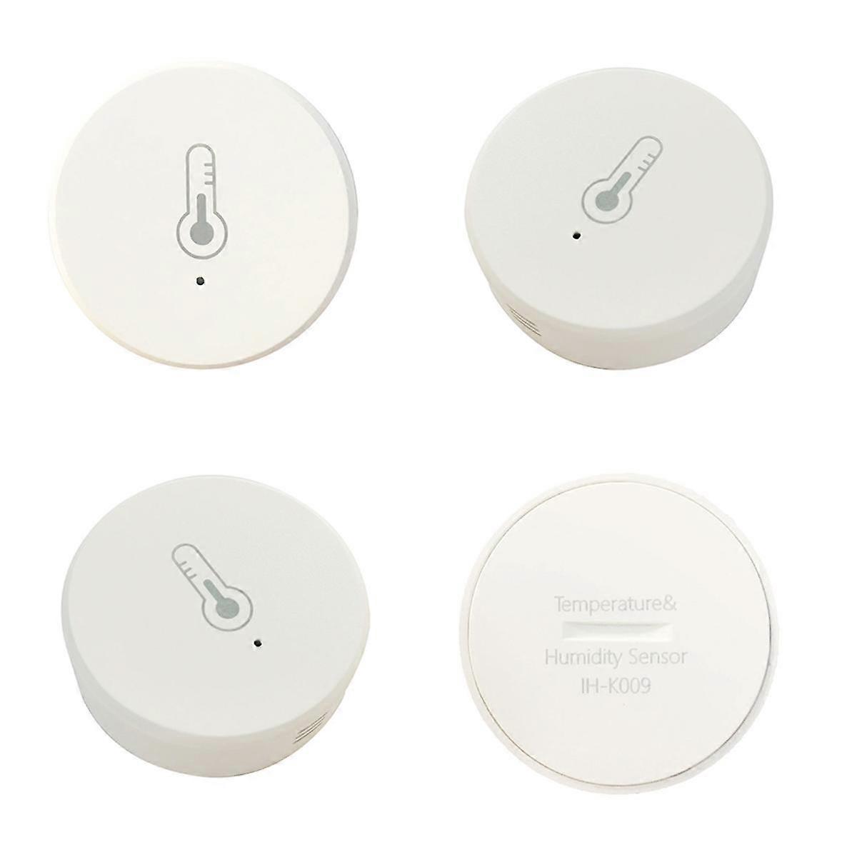 Tuya Zigbee Temperature and Humidity Sensor Voice Control Intelligent Home Hygrometer Real-Time Monitoring