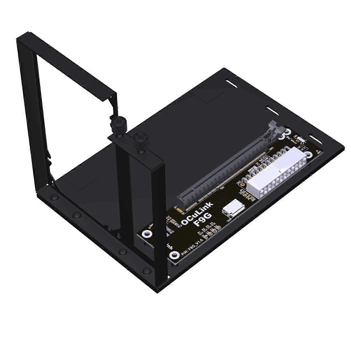 F9G-BK7 EGPU OCuLink GPU Dock PCIe4.0 X4 Notebook Laptop to External Video Graphics Card M.2 OcuLink to PCIE X16 Adapter