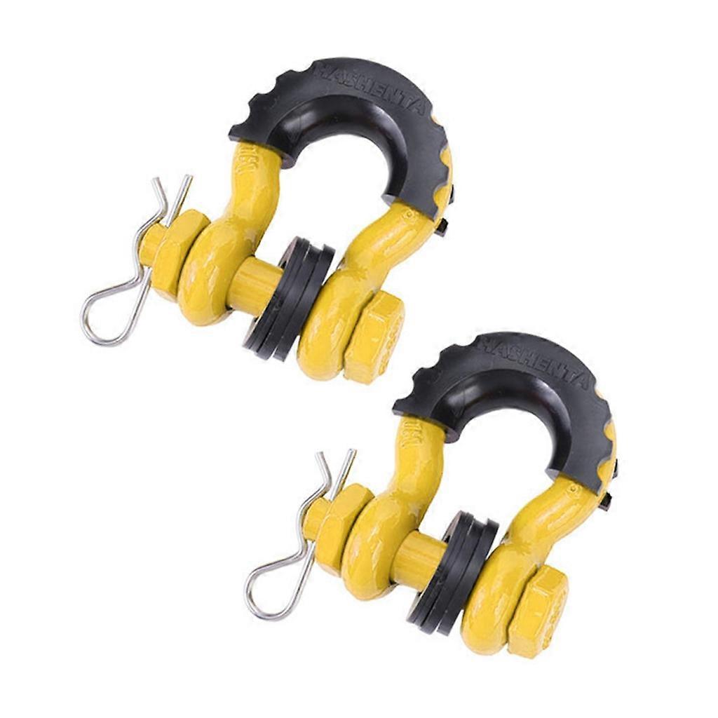 D-Ring Anchor Shackle for Off-Road Vehicle Recovery Towing Gear Anti-Rust