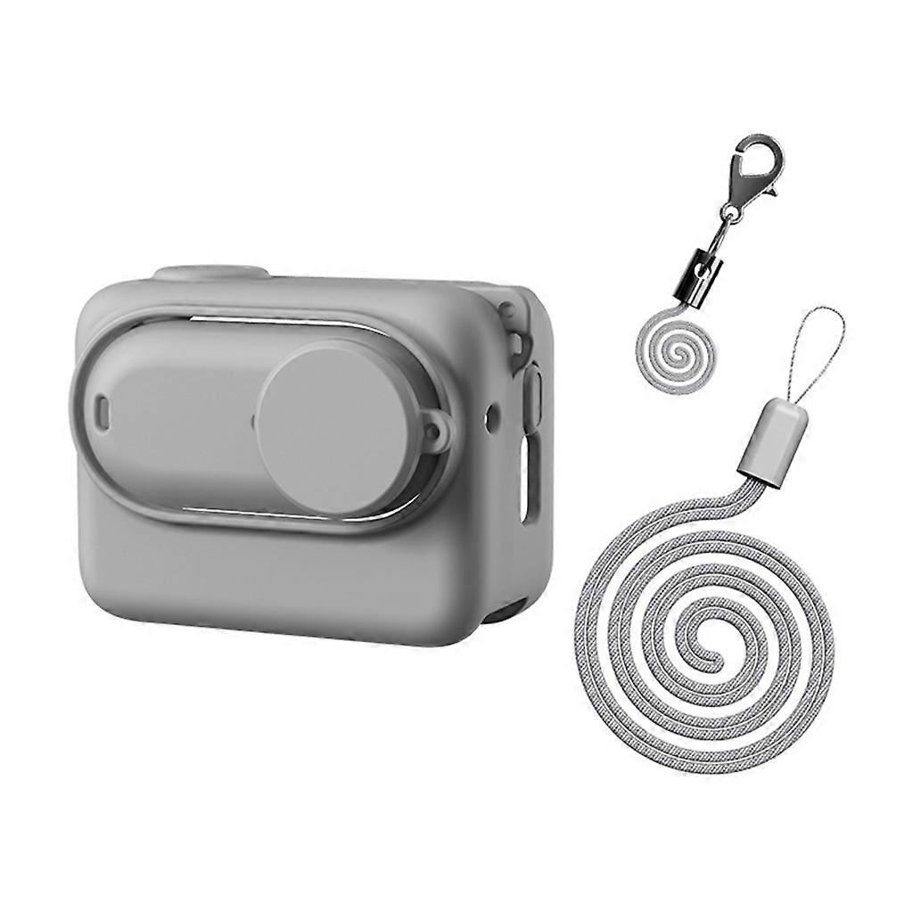 Full-Protection Silicone Case Cover Lens Protective Cap For Insta360GO3 Camera