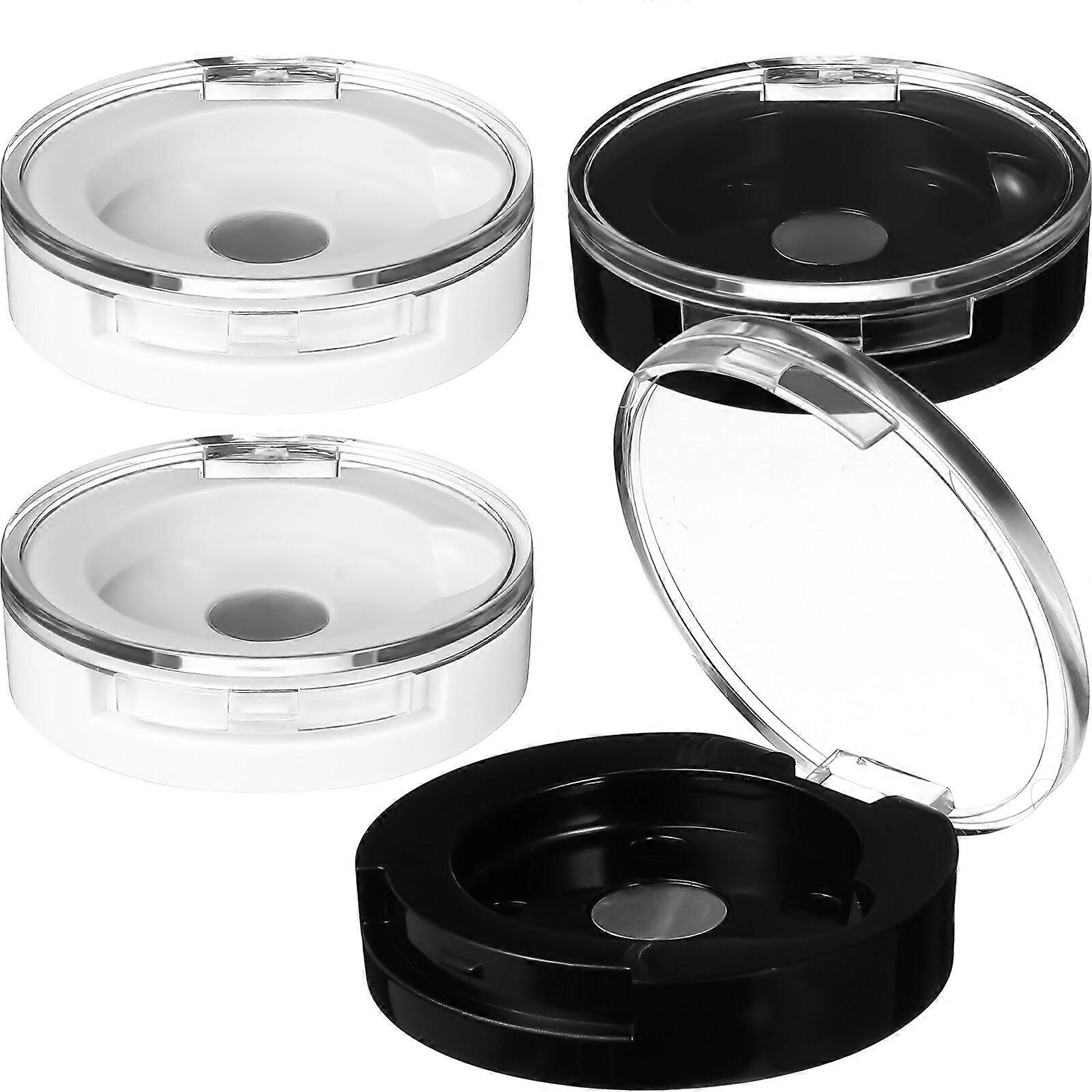 4 Pcs Single Color Eyeshadow Boxes Vides Eyeshadow Boxes Eyeshadow Subpackaging Containers