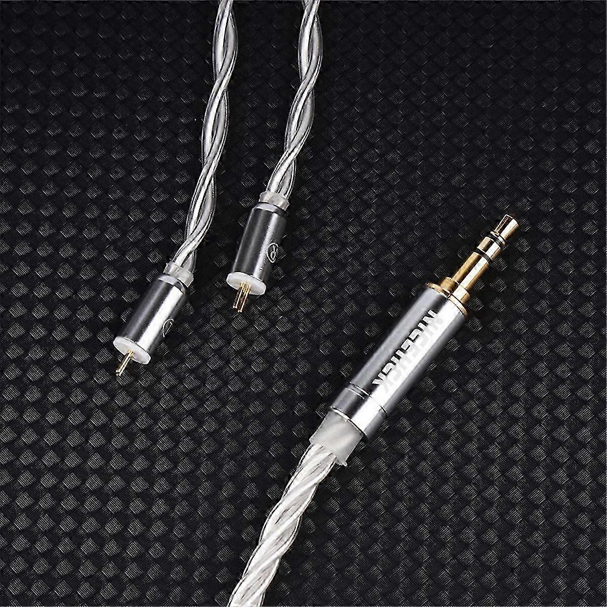 In Ear Monitor Replace Cable 4n Ofc+4n Silver Plated Ofc Hifi Audio Wire A