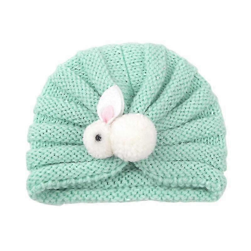 Chapeaux extensibles Turban bébé, chapeau de bébé chaud avec lapin, chapeau enfant en bas âge unisexe
