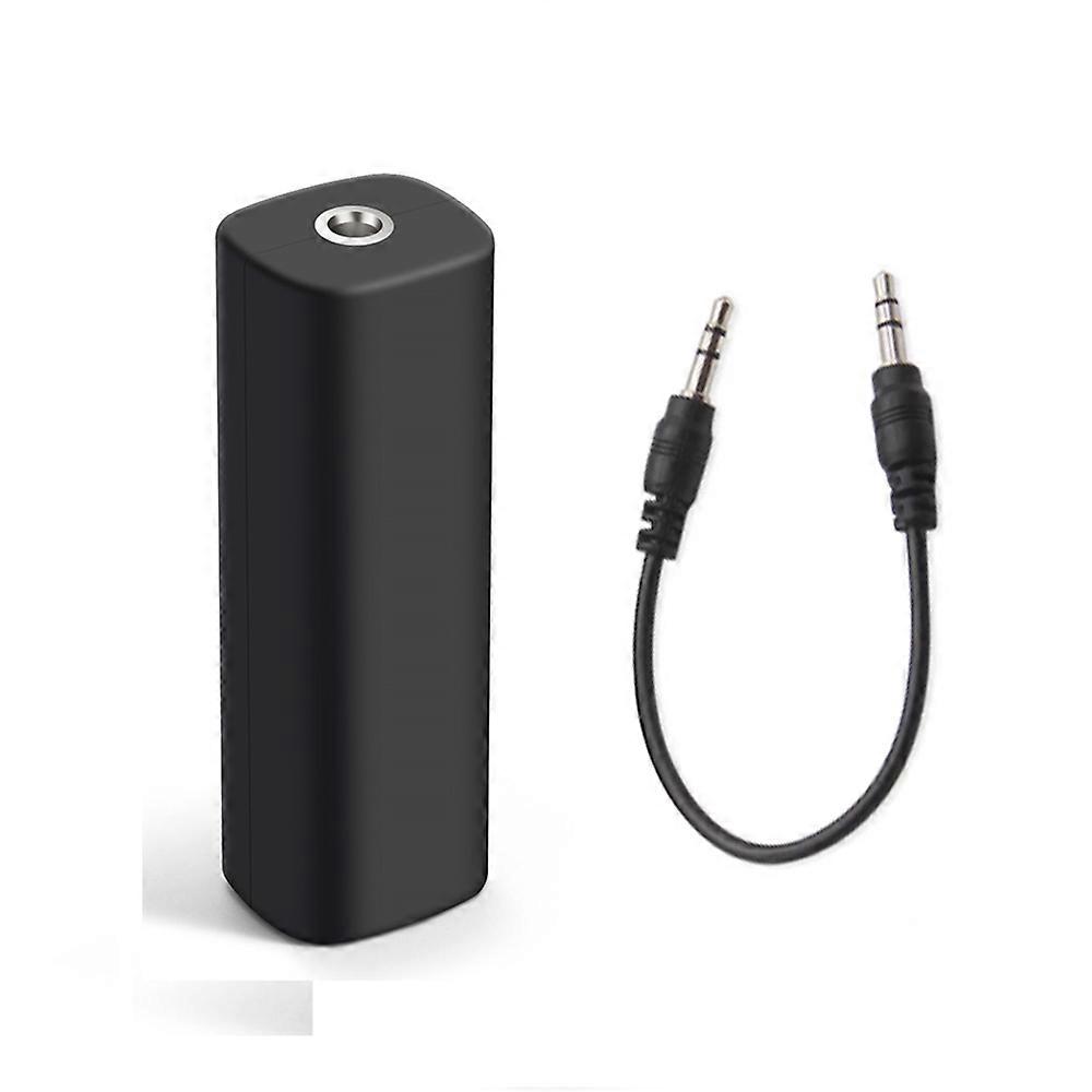 Audio Receiver Noise Isolator Anti-interference 3.5mm Aux Filter Ground Loop Noise Isolator Clear Sound Aux Stereo Audio for Car