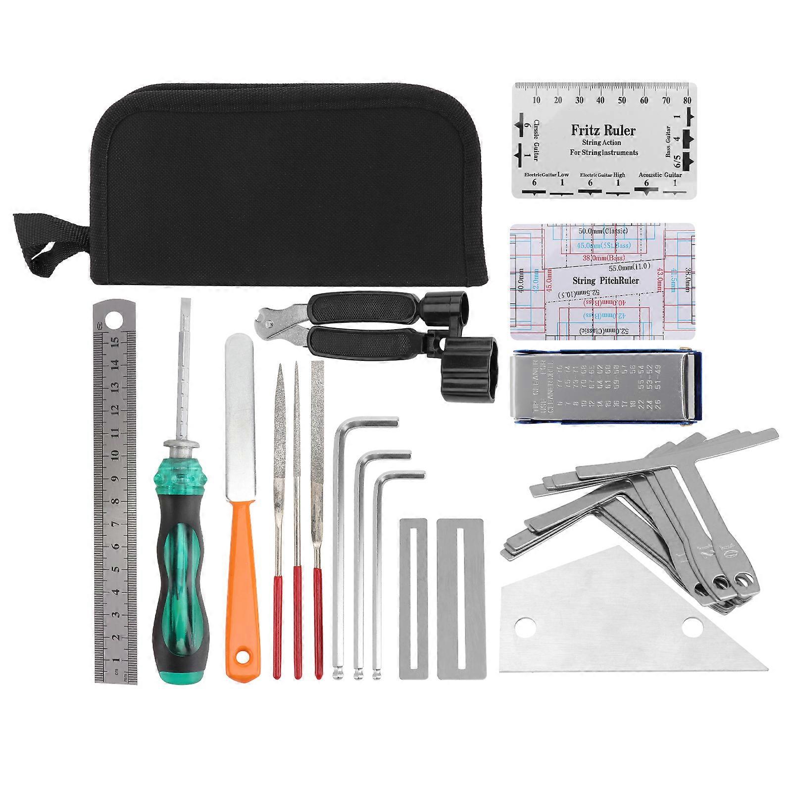 1 Set Guitar Cleaning Tools Guitar Maintenance Tools Guitar Accessories