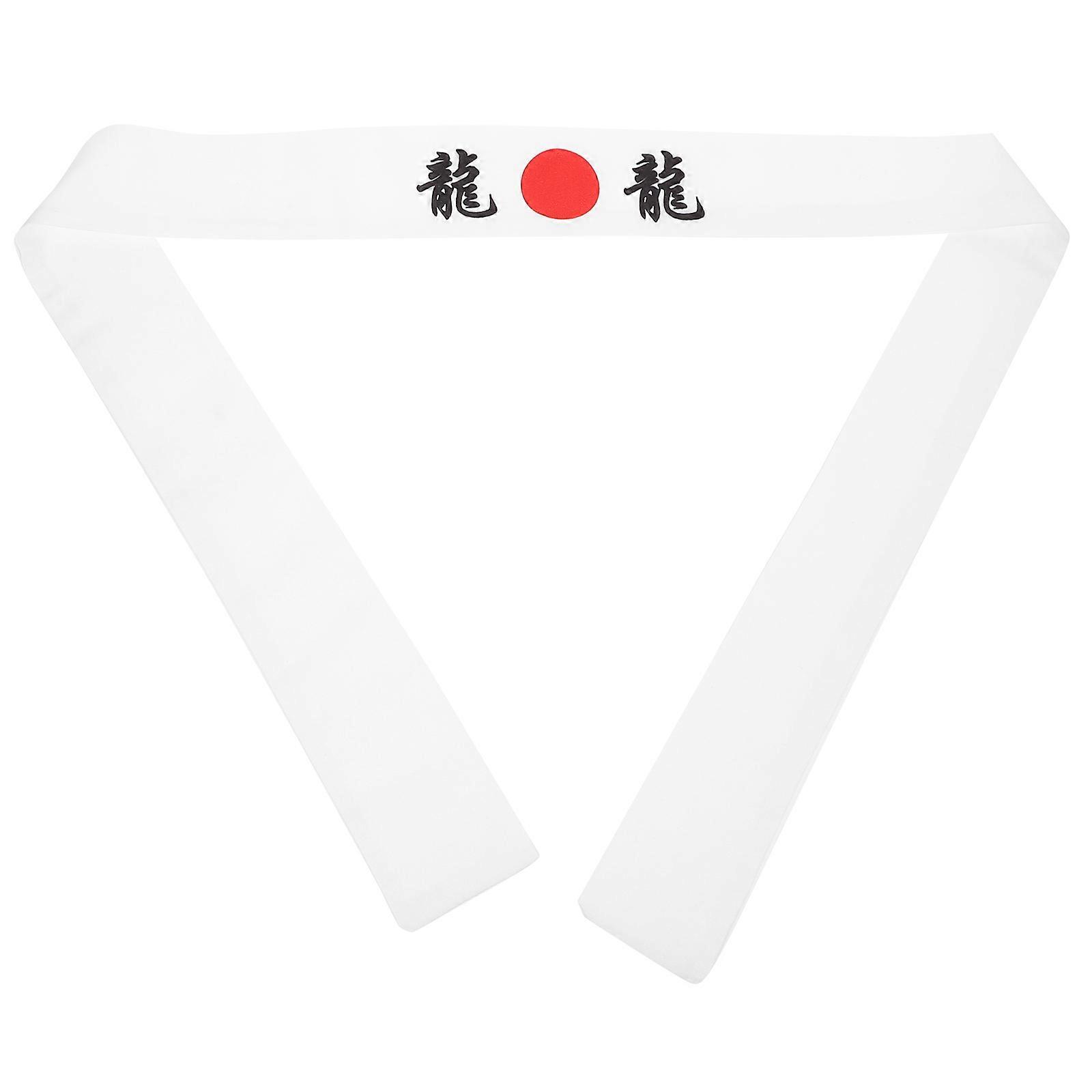Decorative Head Band Breathable Karate Headband Portable Chef Headband Chef Accessory