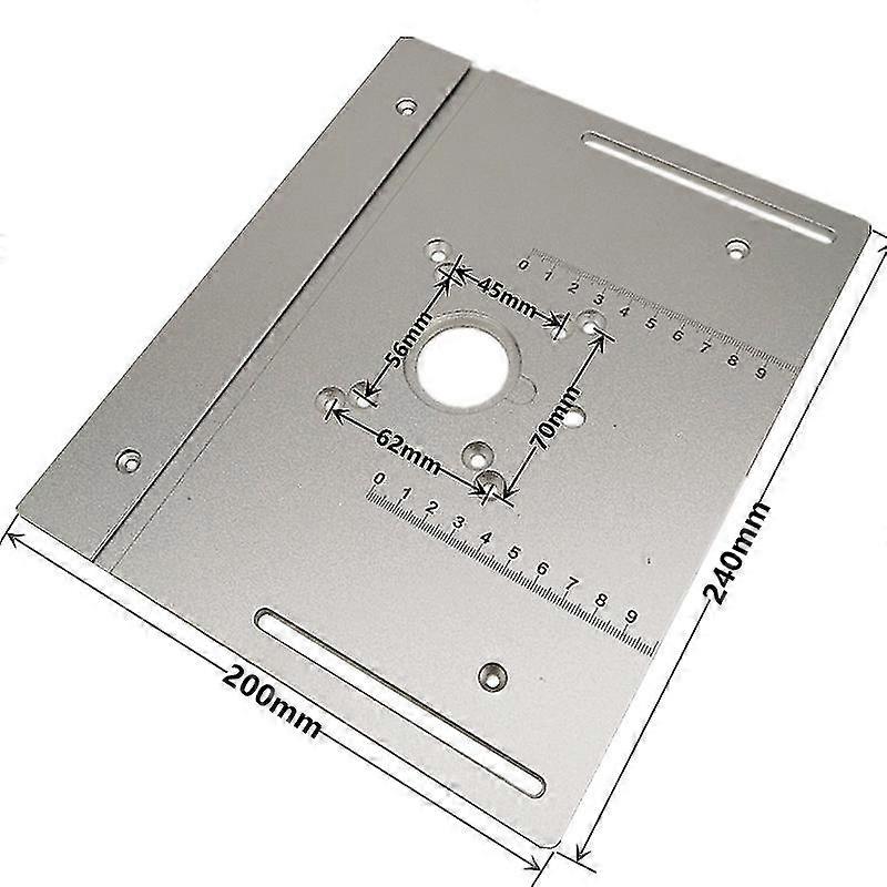 Router Table Insert Plate Woodworking Benches Table Saw W Miter Gauge Guide Aluminium Profile Fence Sliding Brackets