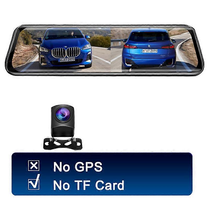 Redkid UHD 4K voiture Dvr rétroviseur GPS suivi DashCam WIFI 3840 * 2160P G-Sensor Dual Len HDR Auto