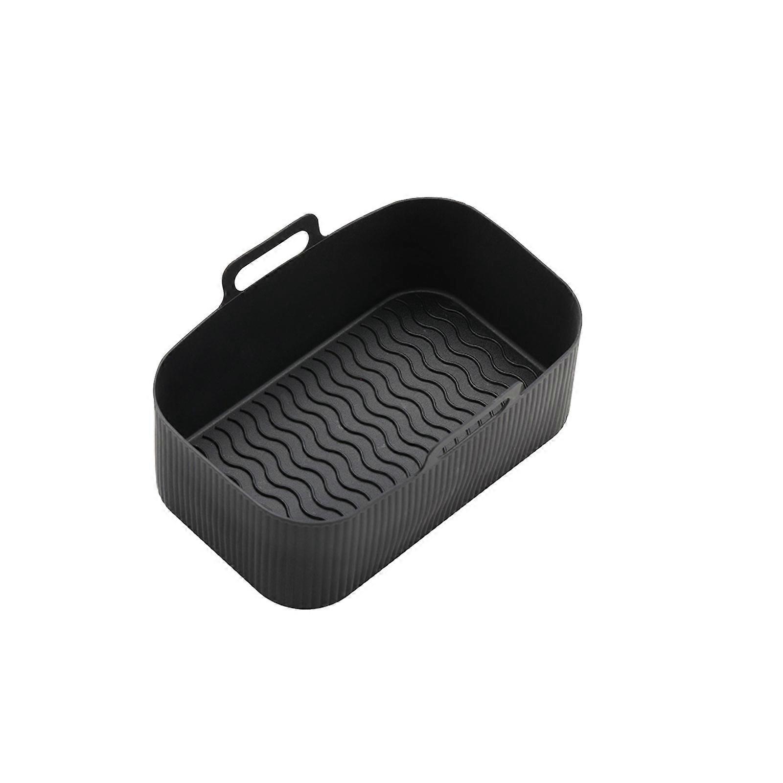 Nuovo rivestimento friggitrice ad aria in silicone, friggitrice ad aria riutilizzabile Cestello in silicone Accessori per piatti in silicone