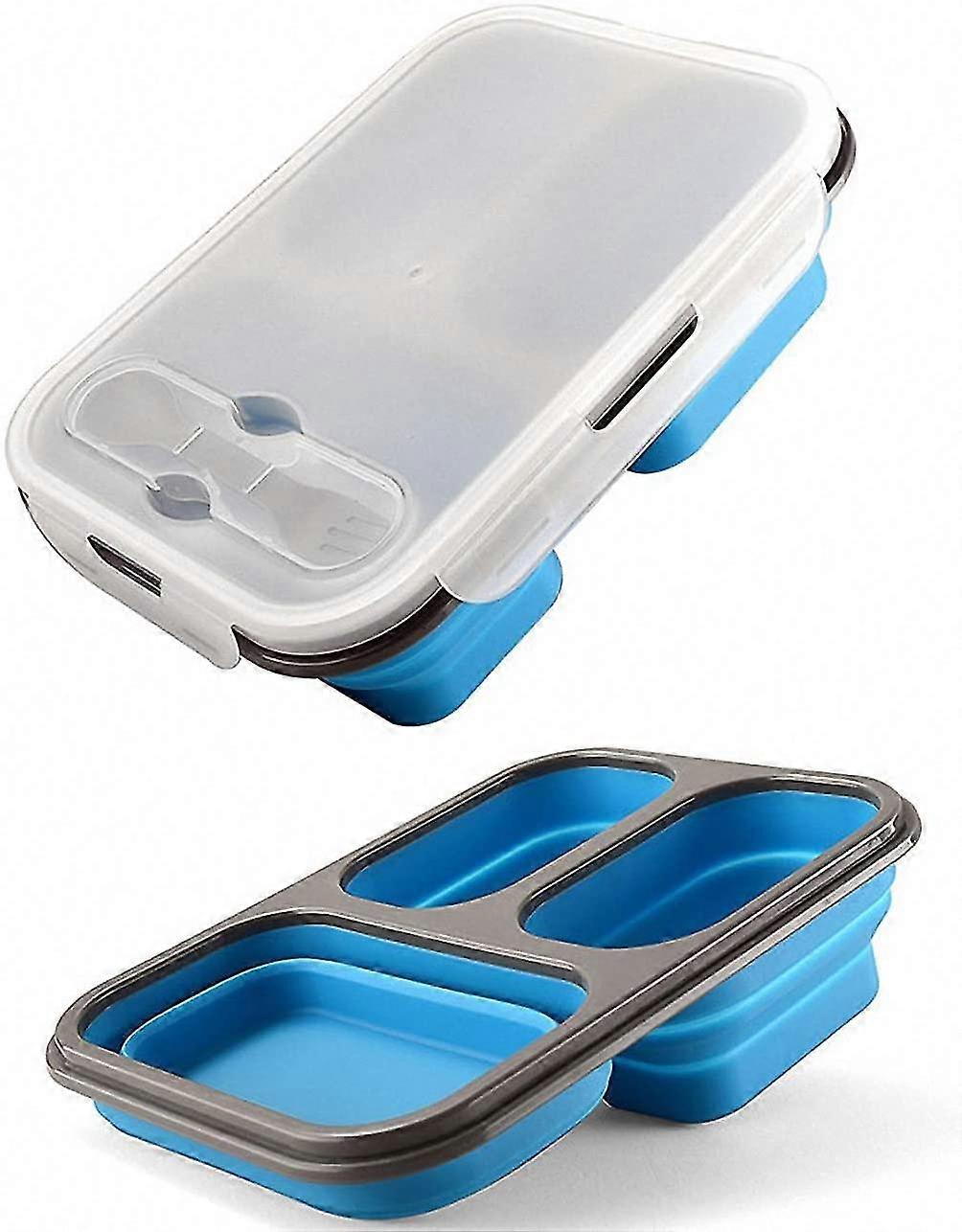 Large Capacity Silicone Folding Lunch Box