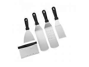 Griddle Accessories, 32-Piece Flat Top Grill Accessories, Griddle Accessories Set with Spatula, Spatula, Clamps and Egg Rings, Stainless Steel Griddle