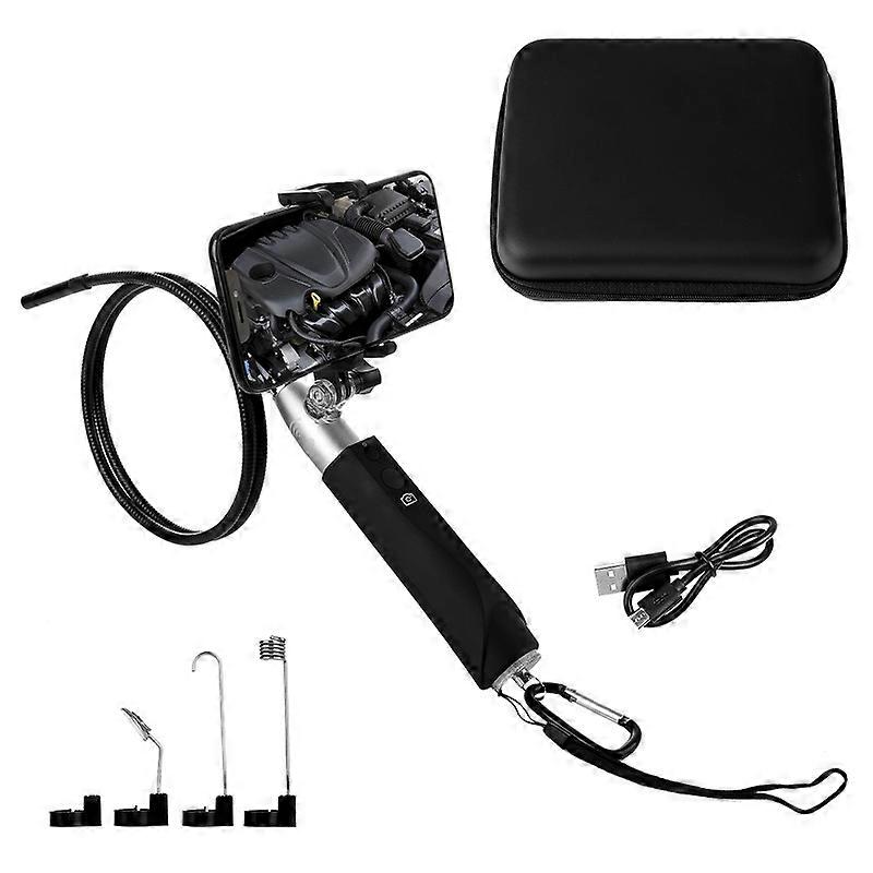 Handheld Wifi Endoscope Camera HD1080P 8MM Wireless Car Inspection Borescope 8LEDs Waterproof for iPhone Android Phone Tool Box