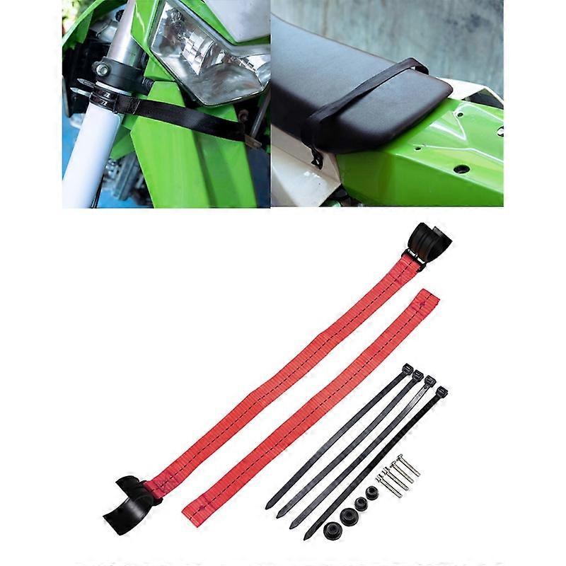 Motorcycle Front Rear Protective Rescue Pulling Belts 52cm Length Rescue Strap