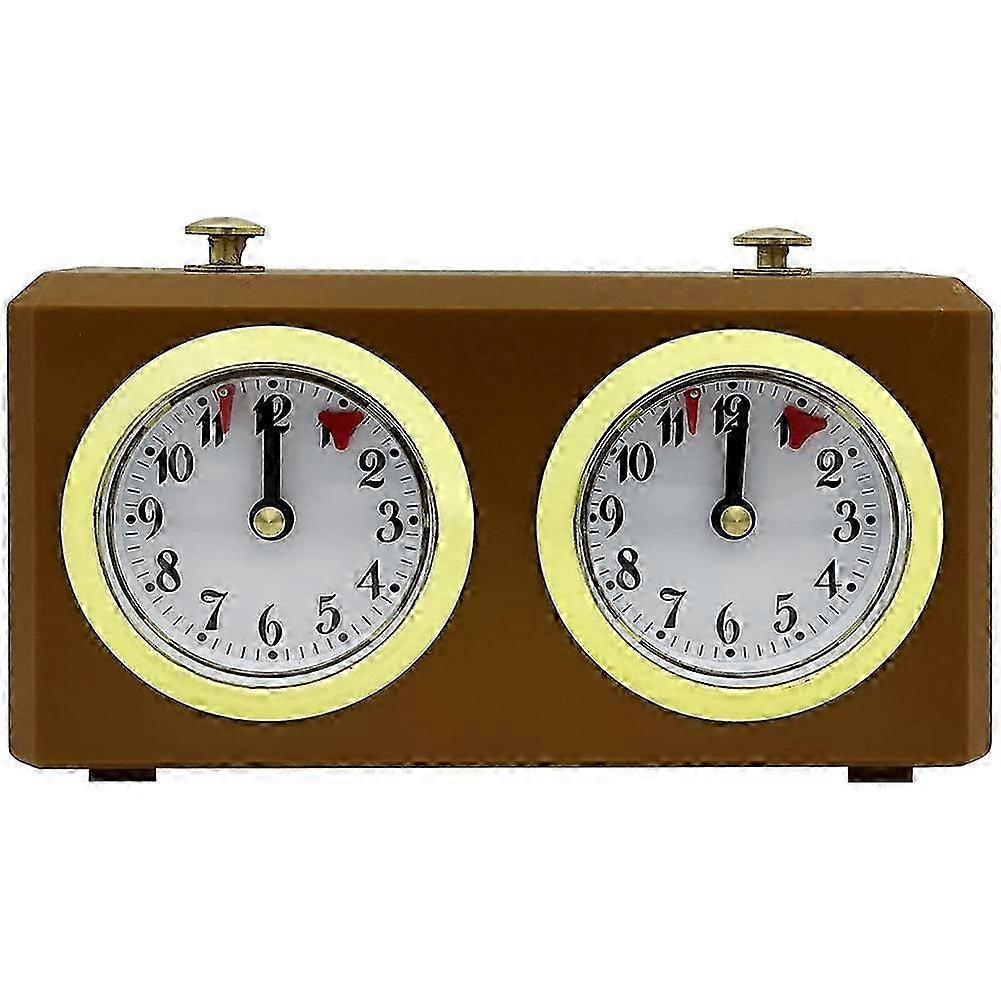Mechanical Chess Clock Analog suitable for Chess Game Timer Clock Clocks Timers No Battery Needed
