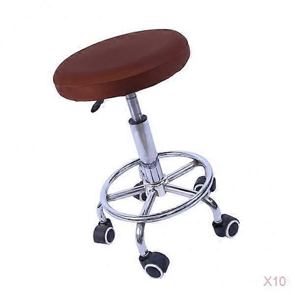 10 pezzi elastico bar sgabello coperture rotonda sedia sedile copri cuscino caffè