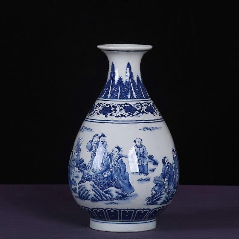 Jade Kettle Spring Figure Vase