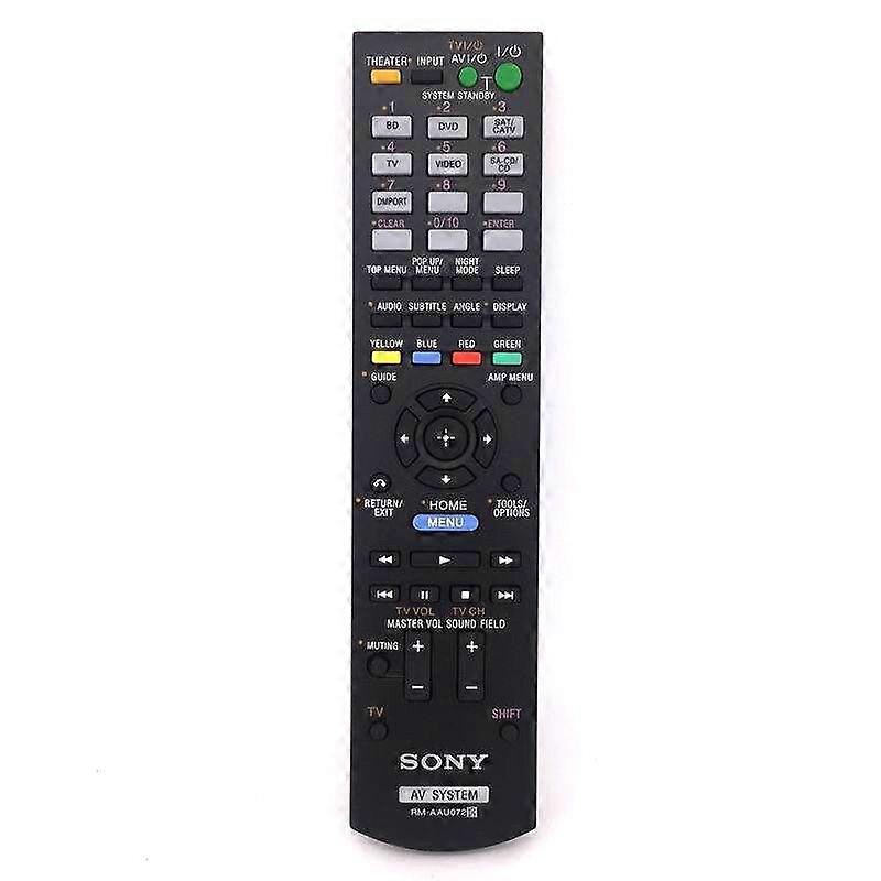 New Replace For Sony RM-AAU072 AV System Home Theater Remote Control HT-CT15