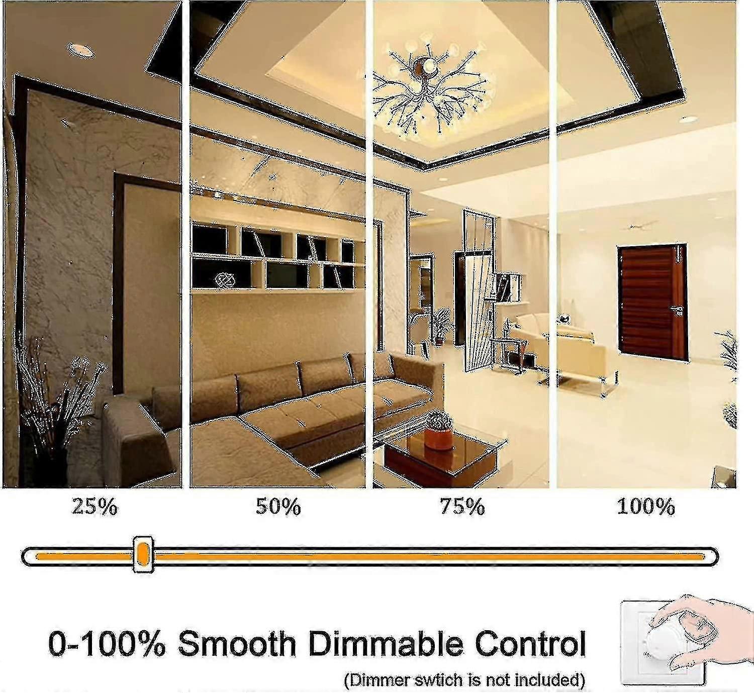 R7s Lampadina Led 118mm 30w Dimmerabile, Bianco Caldo 3000K 3000lm, Linear Replace J118 300w Lampada Alogena